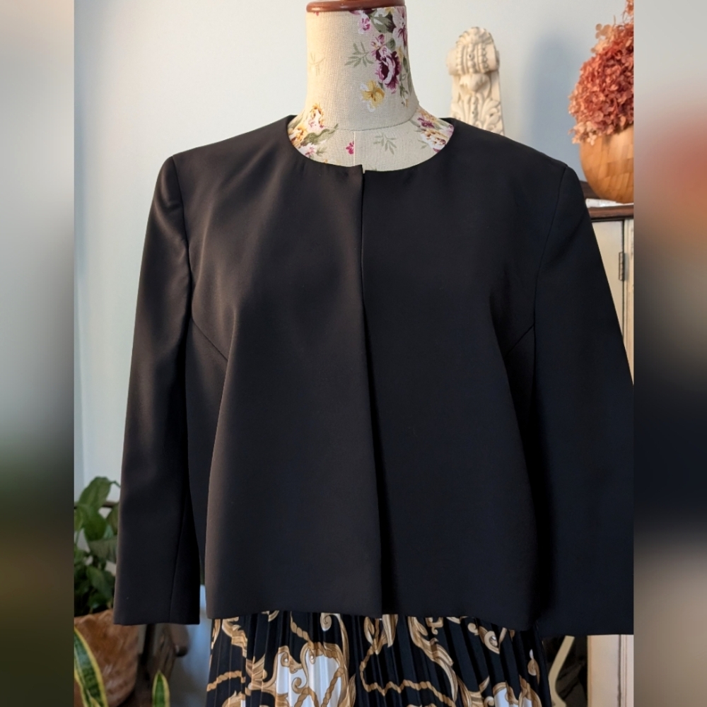 Sergio Tegon - Seventy Black Blazer‎ Modern Boxy Design